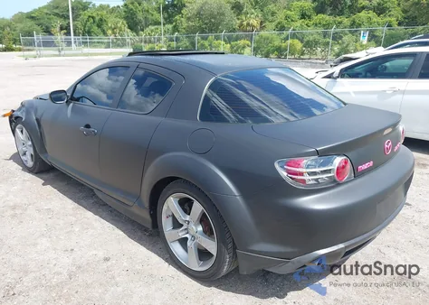 2004 Mazda Rx-8 6 Speed Manual из США, поврежденный, VIN JM1FE173640120179